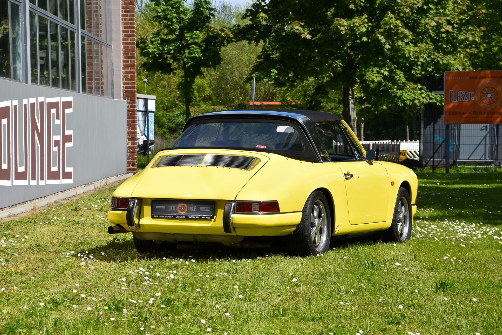 Porsche 911 SWB Targa Heck