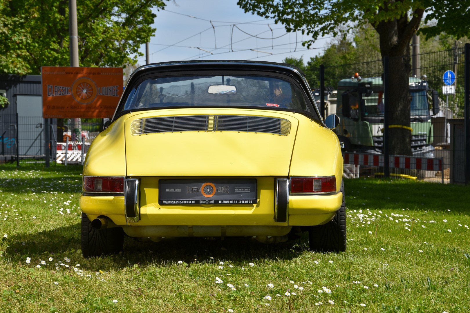 Porsche 911 SWB Targa Heckansicht