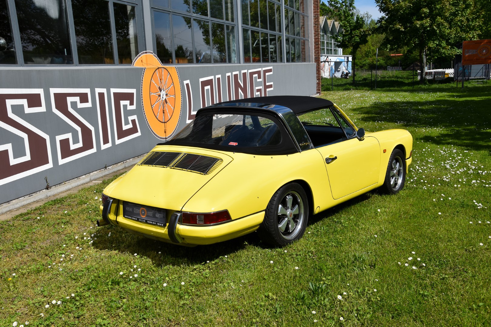 Porsche 911 SWB Targa Heckansicht